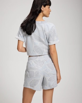Cotton Terry Relaxed Shorts click to view larger image.
