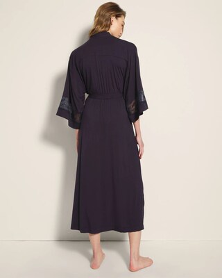 Sequin Lace Long Robe