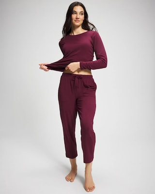 Crop Pajama Pants