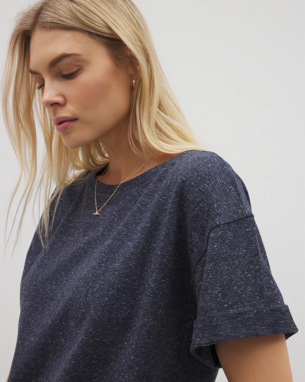 Relaxed Short Sleeve Top