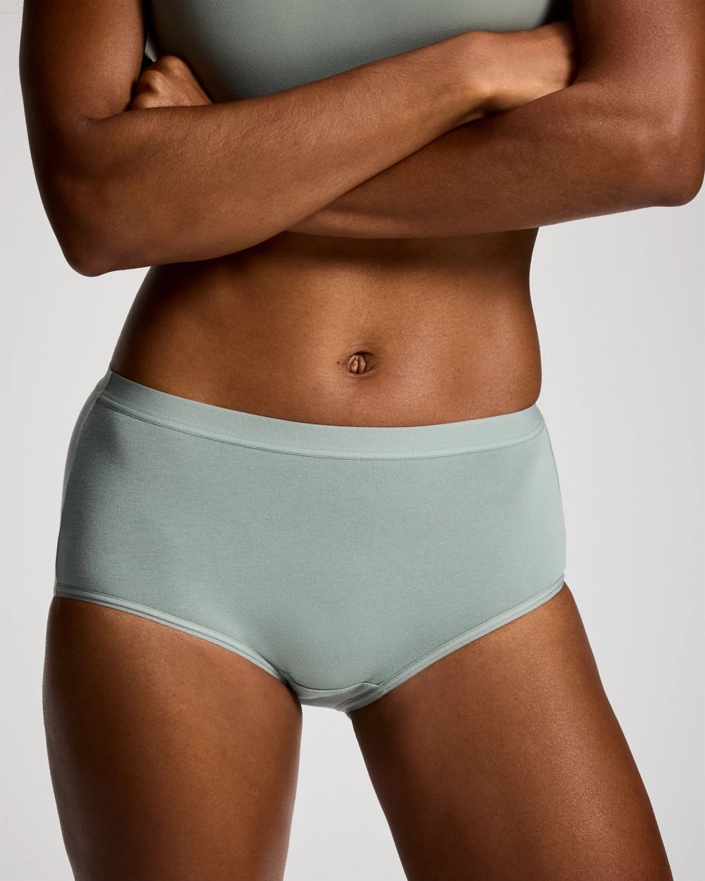 Cotton High-Leg Panty