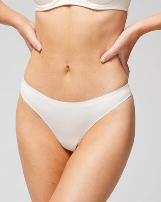 Soft Stretch Thong Panty click to view larger image.