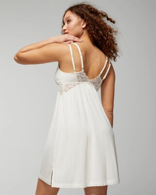 Soft Support Chemise With Lace