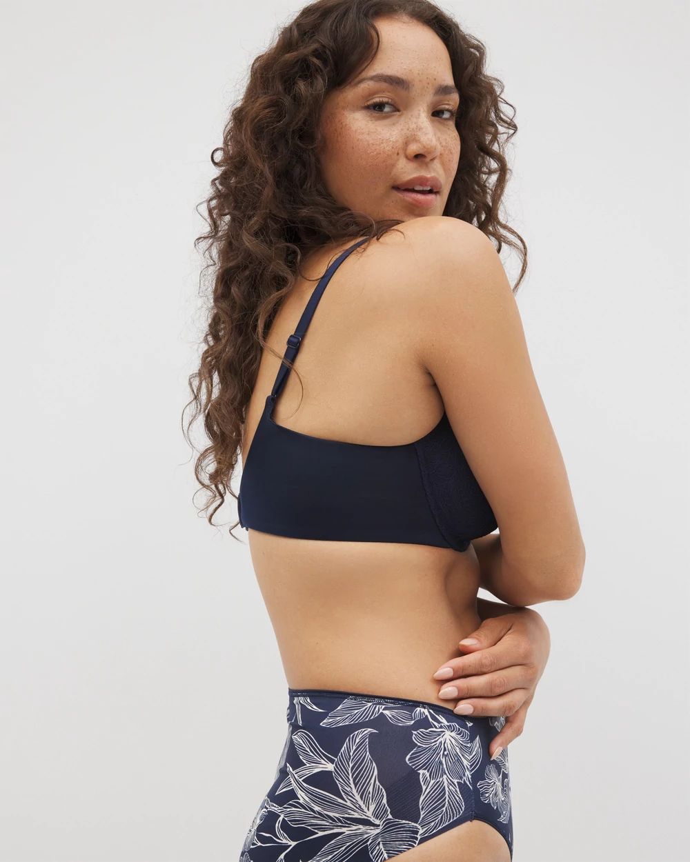 Push-up Plunge Bra with Lace click to view larger image.