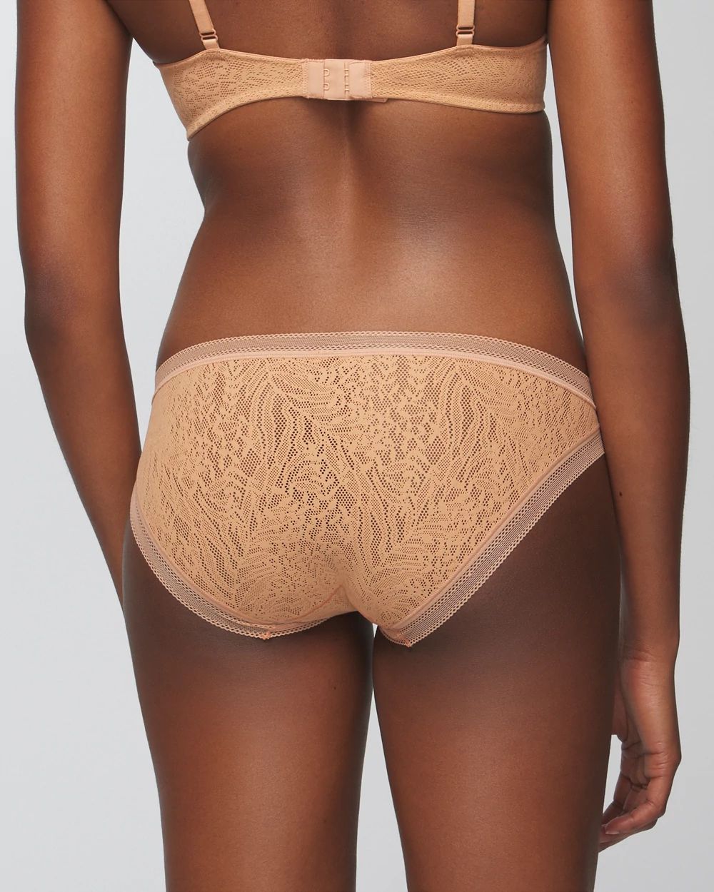 Soma Bikini Panty with Stretch Lace click to view larger image.