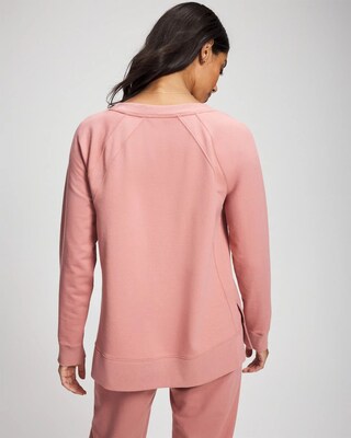 Essential Terry Crewneck Sweatshirt click to view larger image.