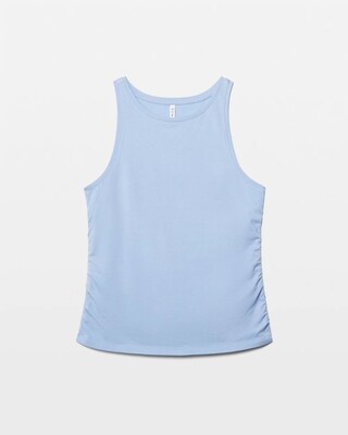 Shirred Side Pajama Tank click to view larger image.