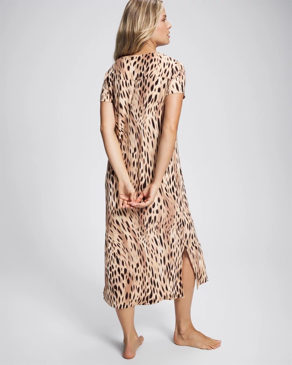 Cool Nights Short Sleeve Long Sleepshirt