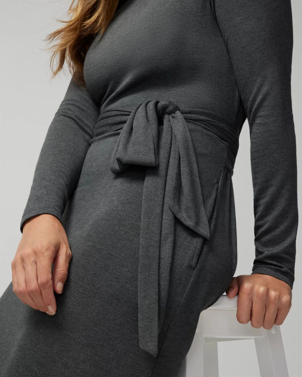 Wrap Midi Bra Dress