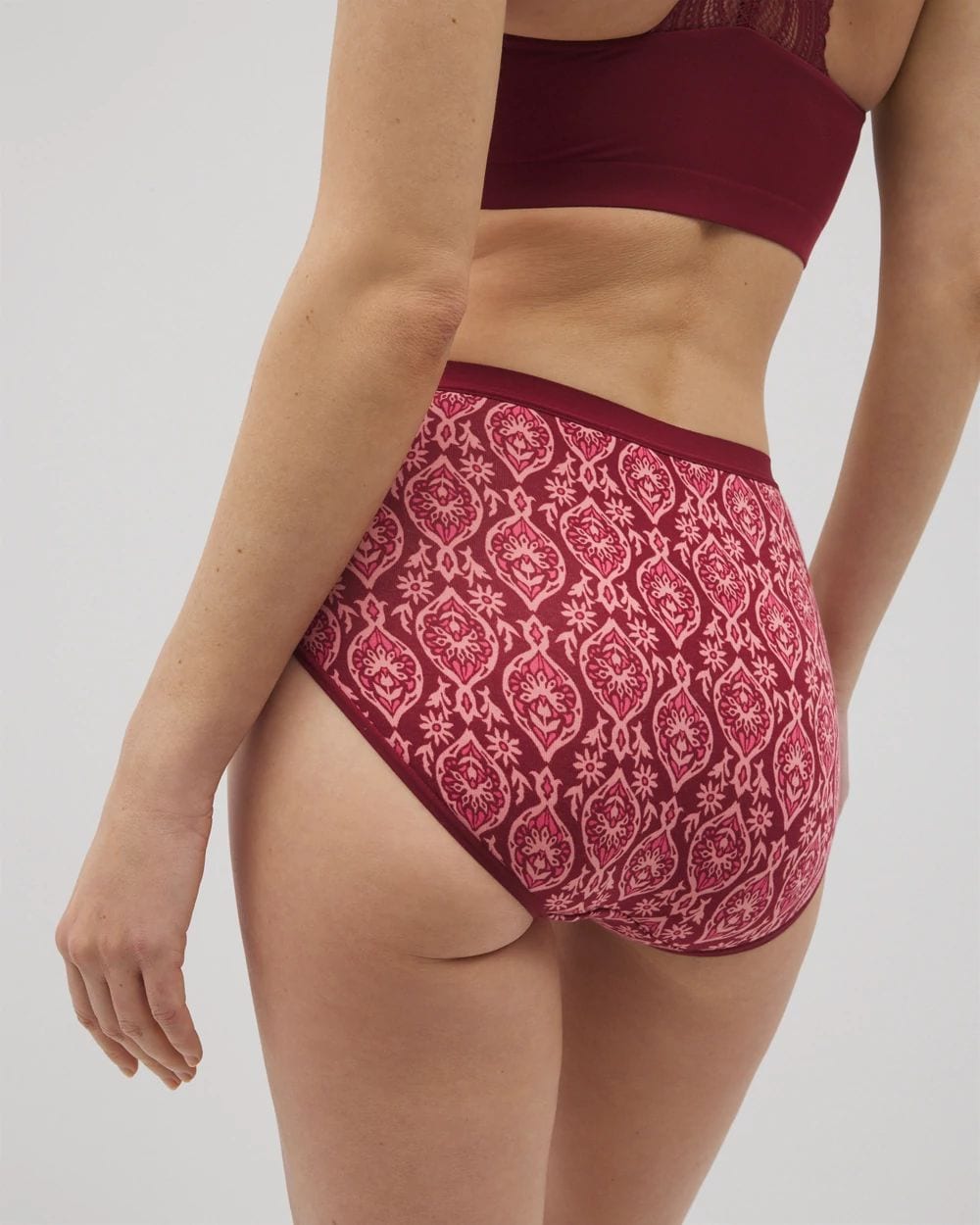 Cotton Modern Brief Panty click to view larger image.
