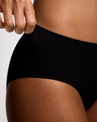 Seamless Rib Hipster Panty click to view larger image.