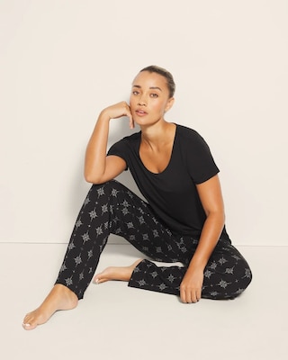 Packaged Short-Sleeve Pant Pajama Set