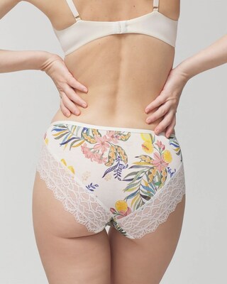 Hipster Panty with Enchanting Lace click to view larger image.