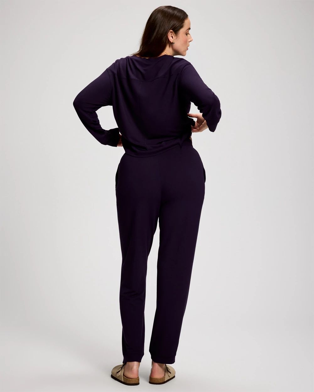 Ultra Soft Fleece Tapered Sweatpants click to view larger image.