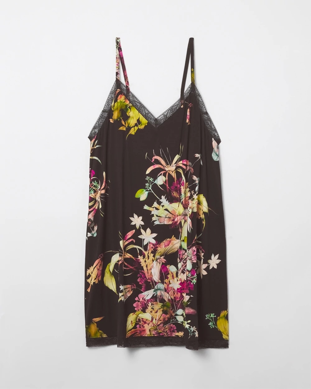 Lace Trim Chemise