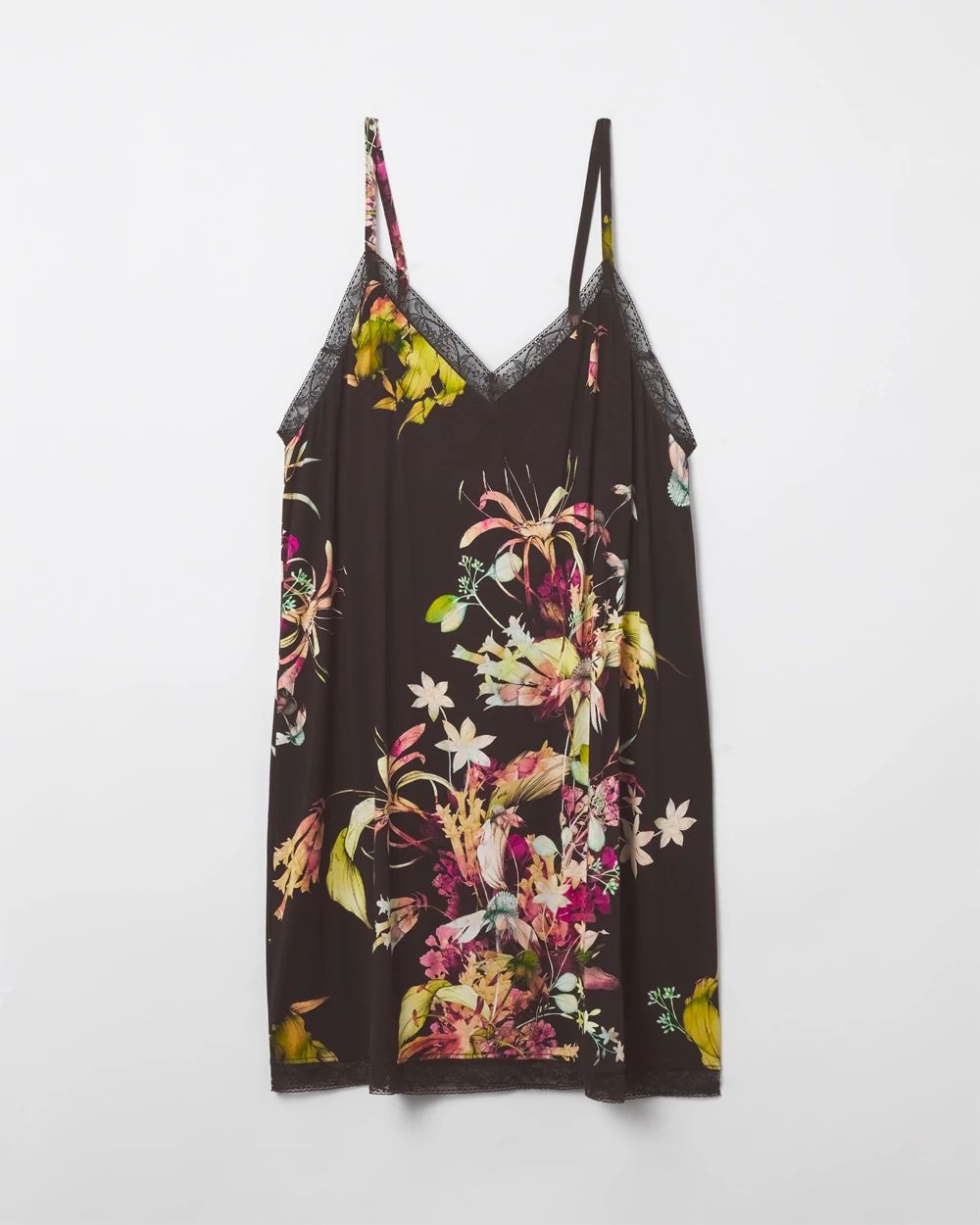 Lace Trim Chemise