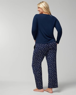 Long-Sleeve Top + Pants Pajama Set