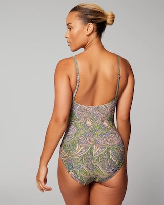 Twist-Front Keyhole One-Piece