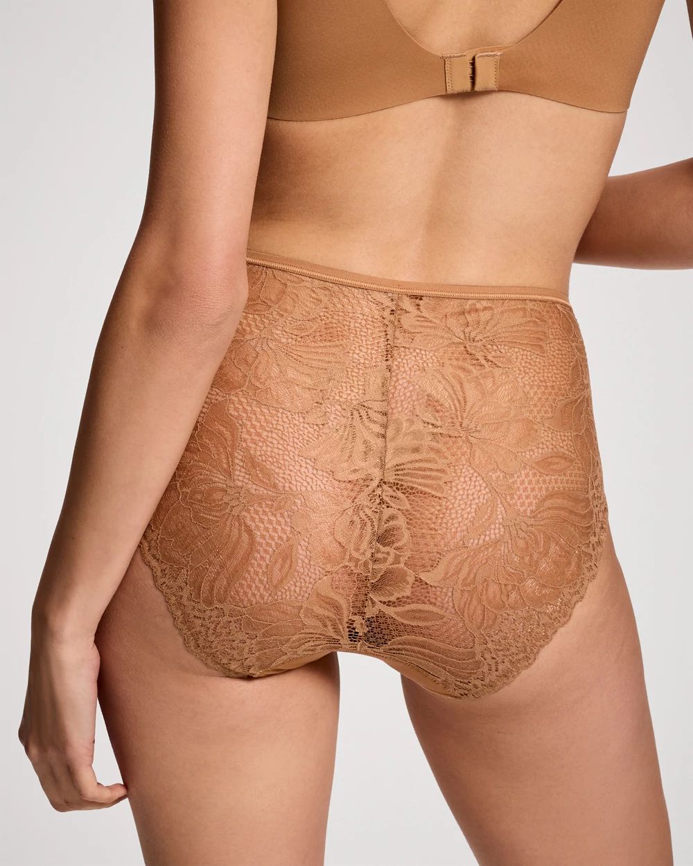 Lace Back High-Leg Panty