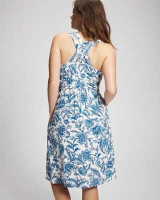 Cross Back Strap Bra Dress click to view larger image.