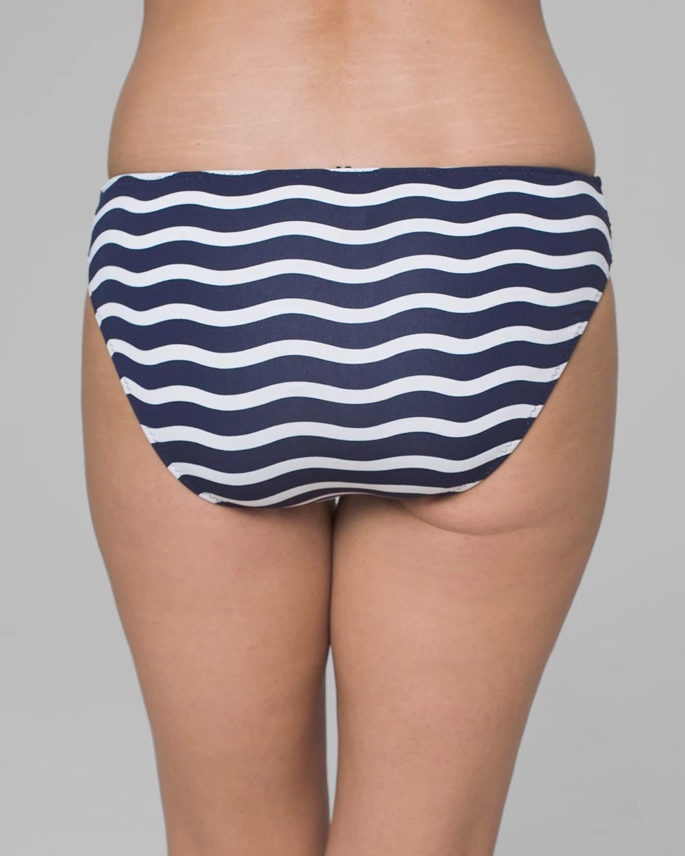 Sea Swell Reversible Side Shirred Hipster Bikini Swim Bottom
