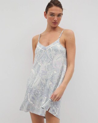 Chemise with Piping