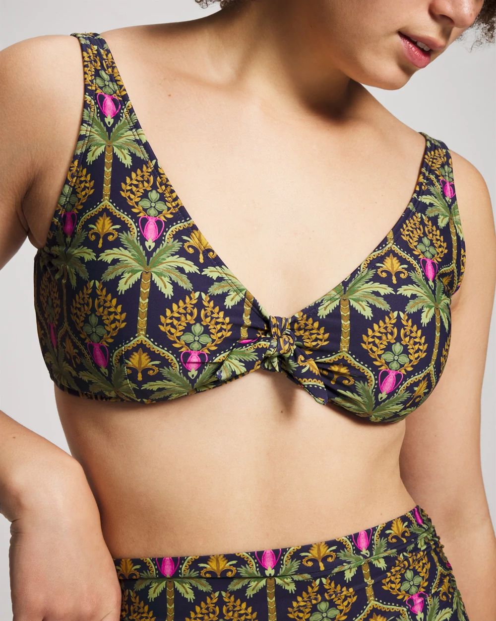 Soma Swim Tie Front Bikini Top