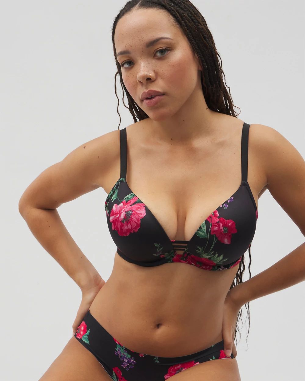 Stunning Push-up Plunge Bra