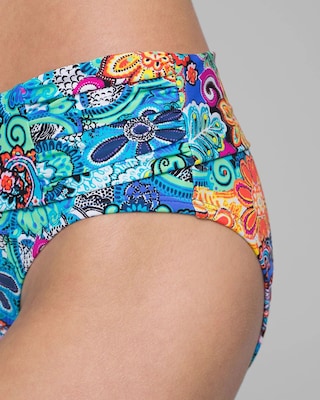Beattie Let Loose Sarong Hipster Bikini Swim Bottom