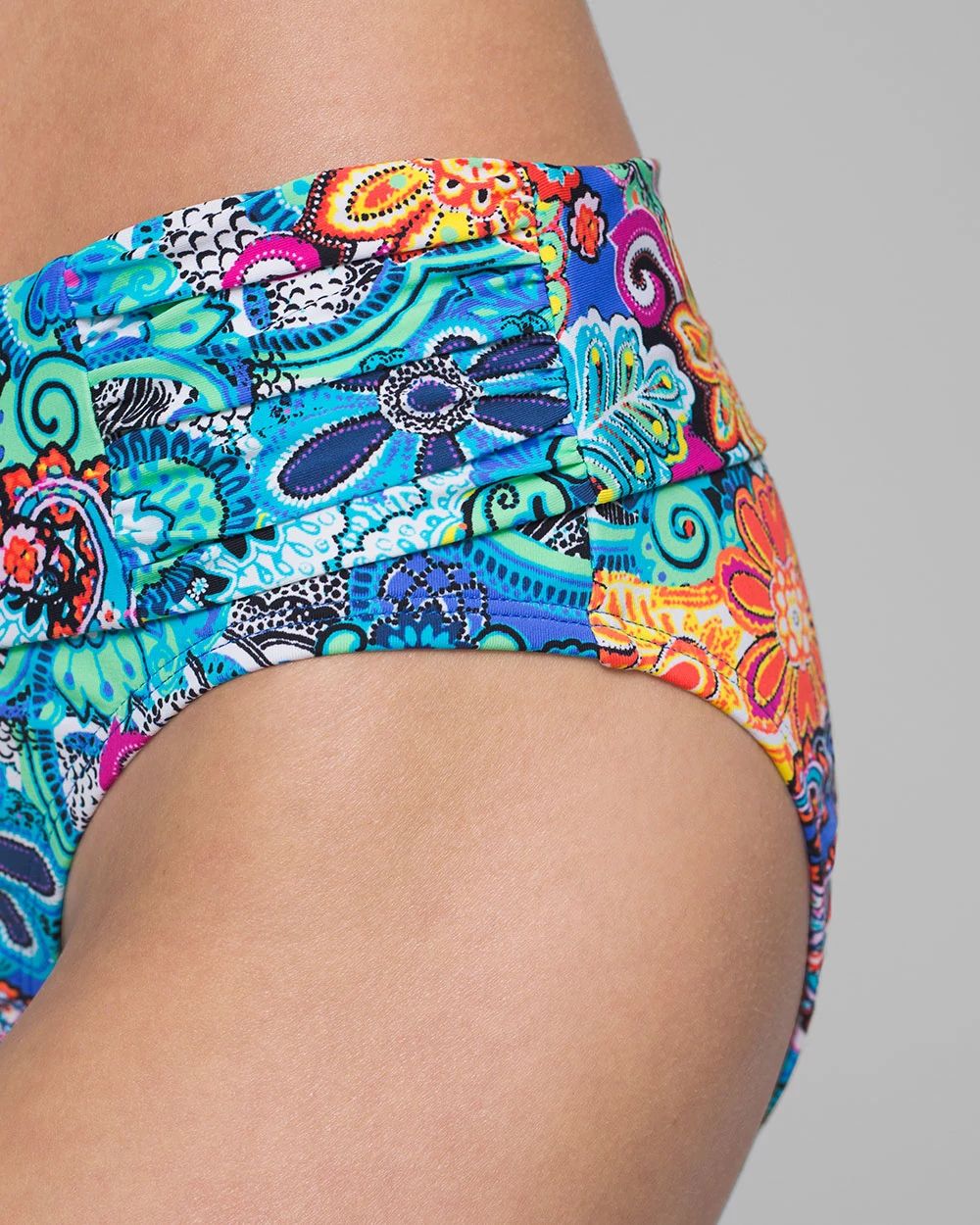 Beattie Let Loose Sarong Hipster Bikini Swim Bottom