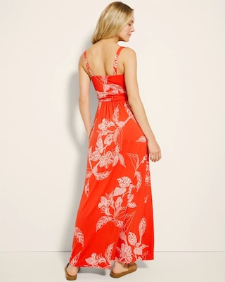 Twist Bodice Maxi Bra Dress click to view larger image.