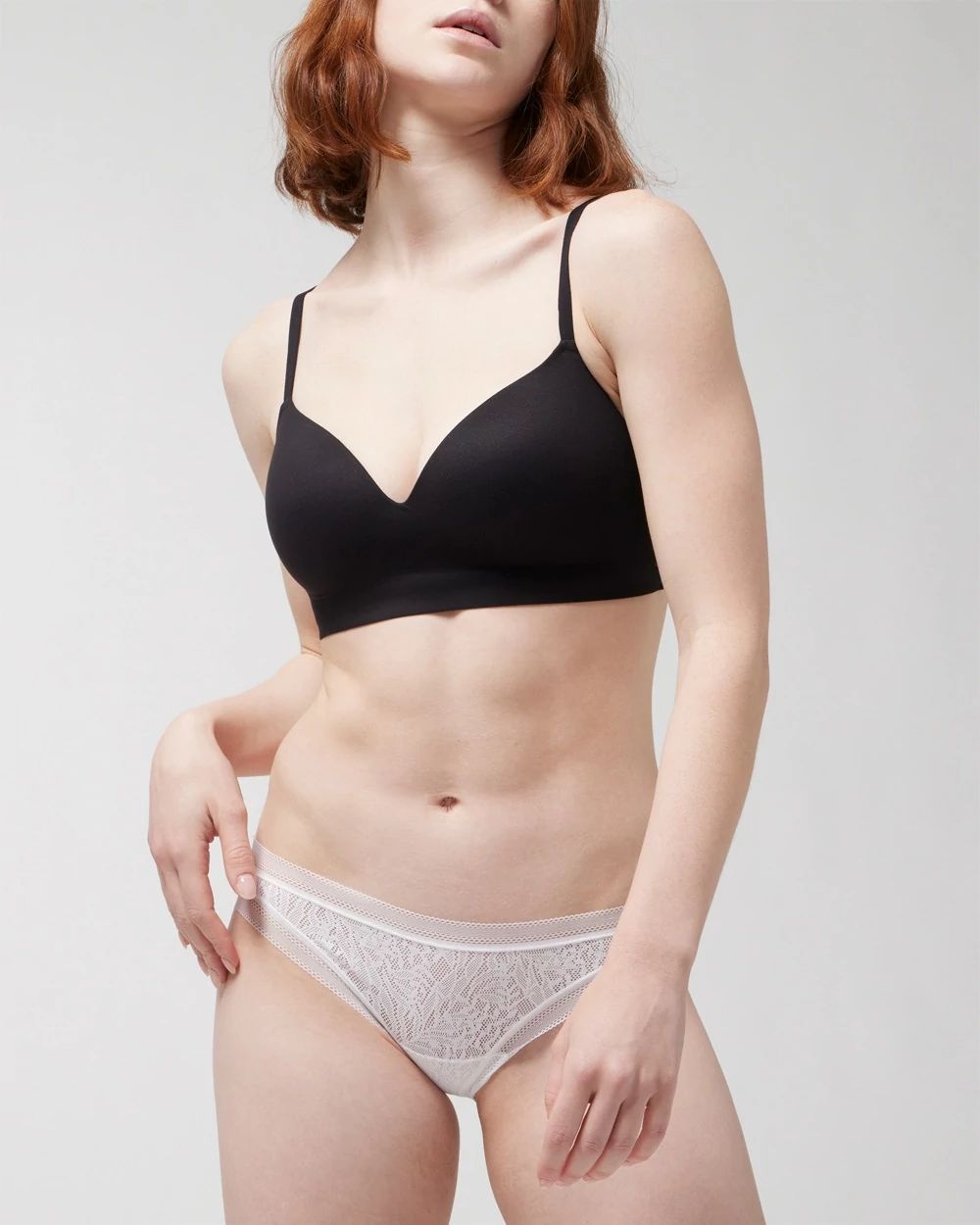 Soma Bikini Panty with Stretch Lace