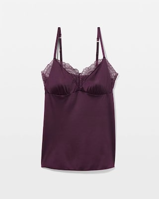 Lace-Trim Pajama Cami