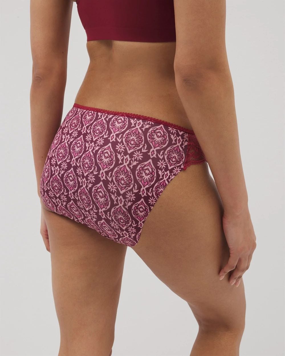 Vanishing Edge Bikini Panty with Lace