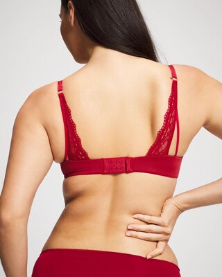 Perfect Coverage Convertible Bra with Lace back click to view larger image.