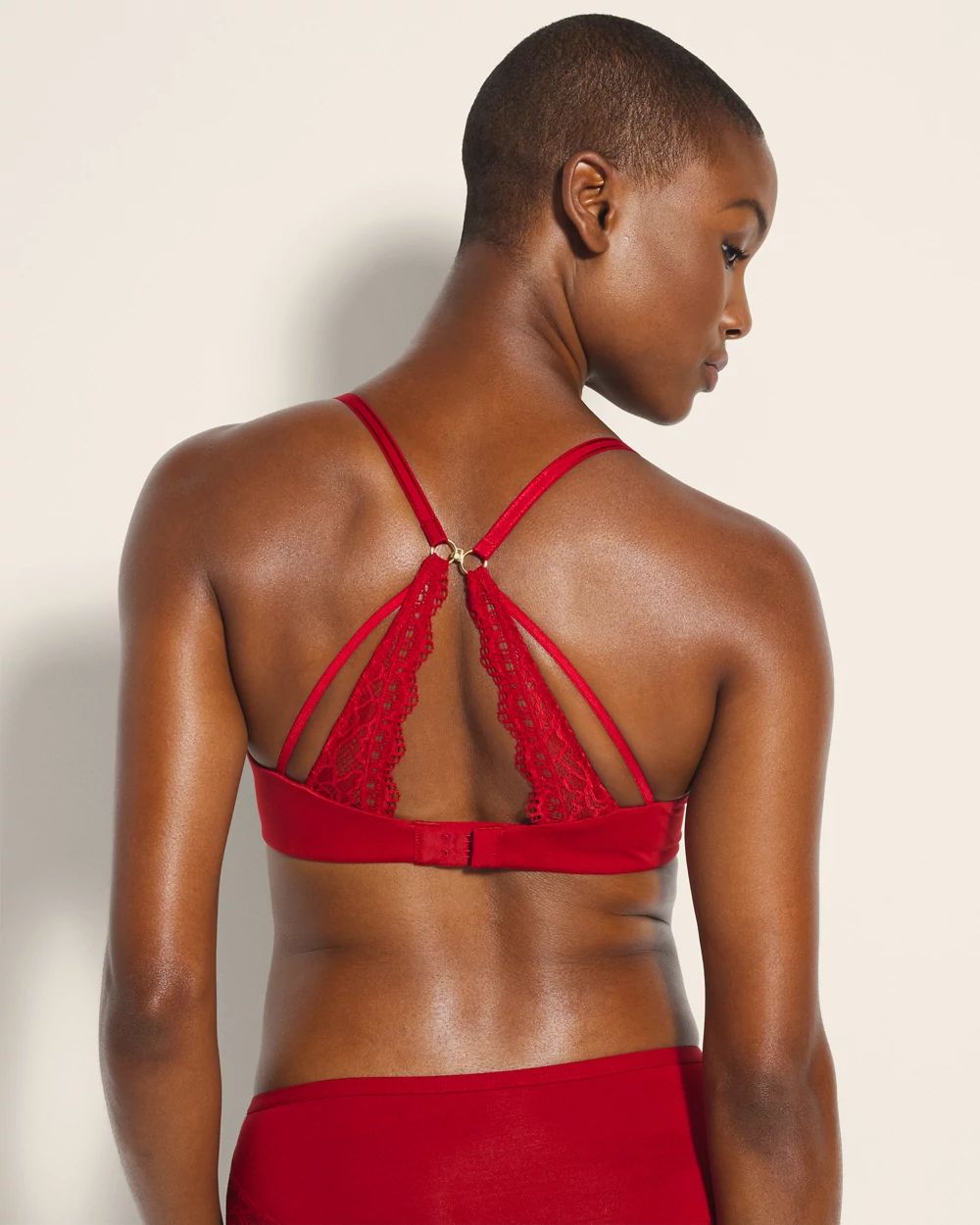 Perfect Coverage Convertible Bra with Lace back click to view larger image.