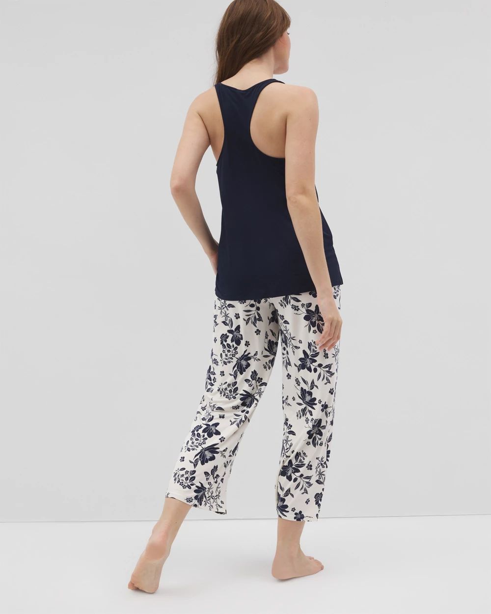 Cool Nights Tank + Crop Pants Pajama Set