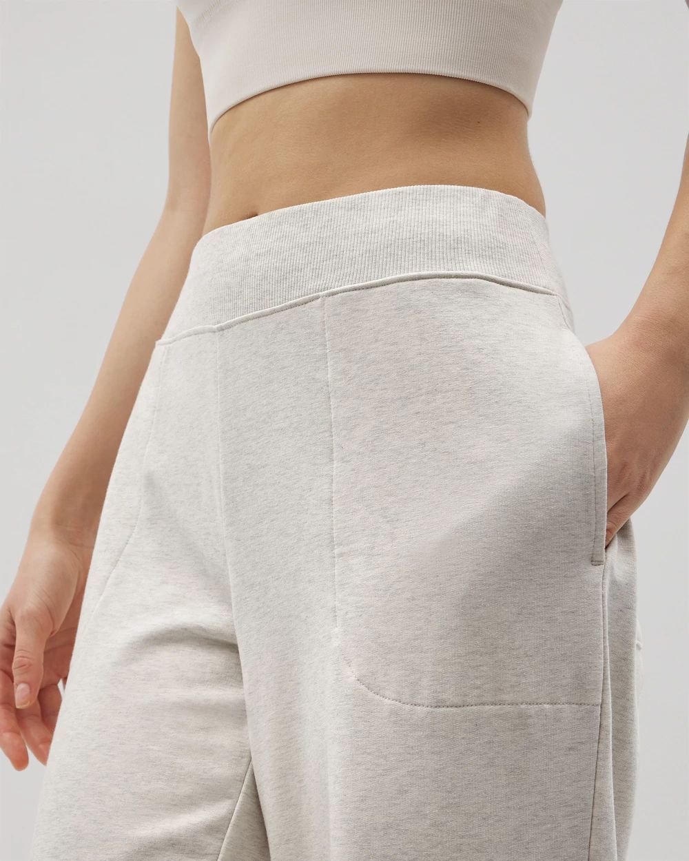 Essential Terry Straight-Leg Pants