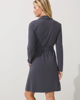 Aloe Knit Short Robe