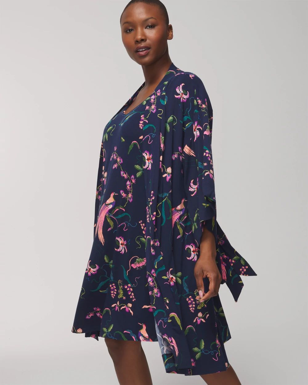 Cool Nights Short Robe