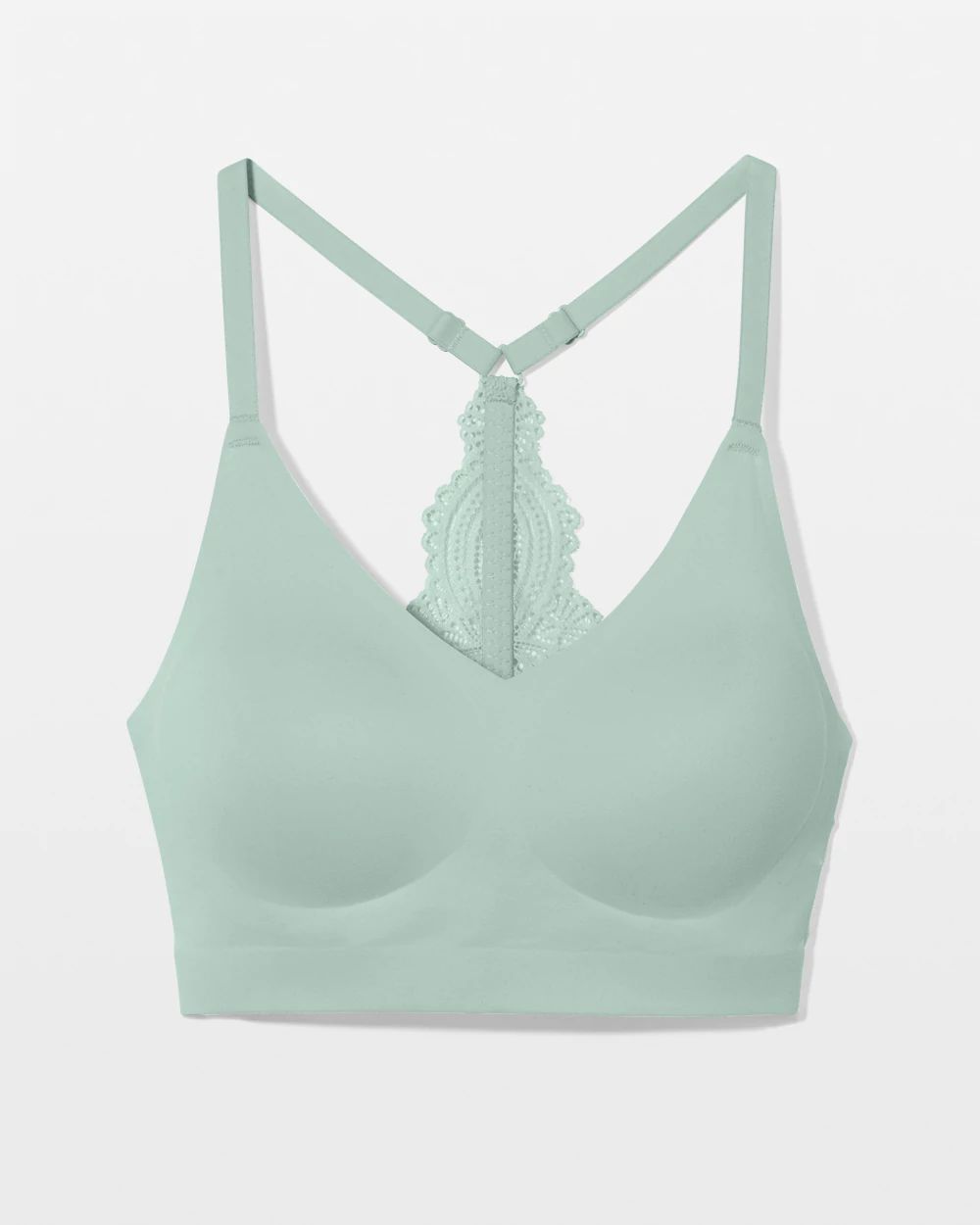 Enbliss Racerback Bralette with Lace Back