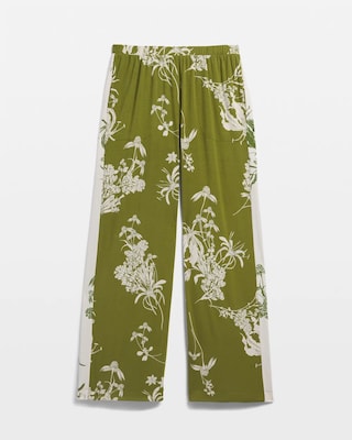 Wide-Leg Ankle Pajama Pants click to view larger image.