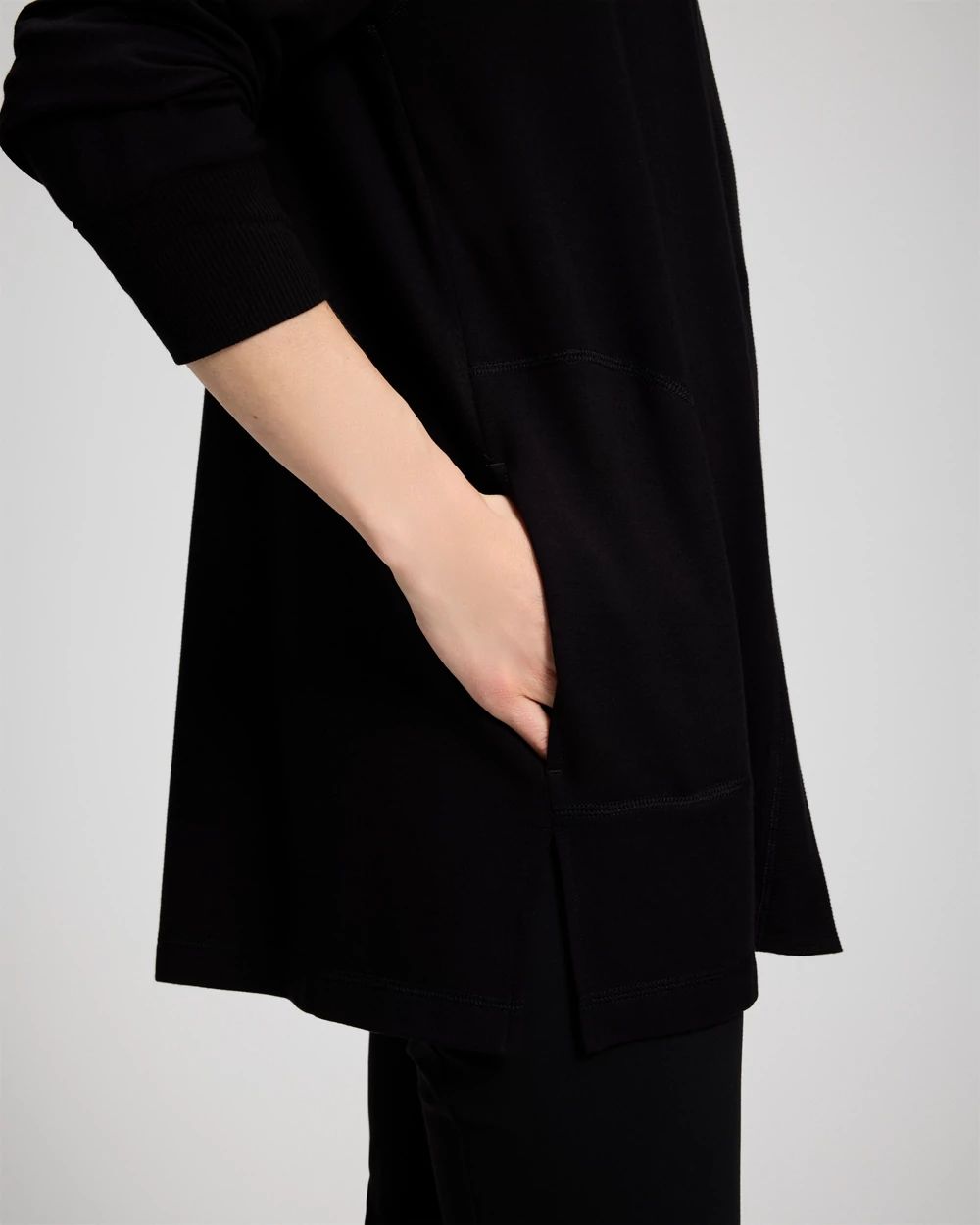 Ultra Soft Relaxed Open-Front Wrap click to view larger image.