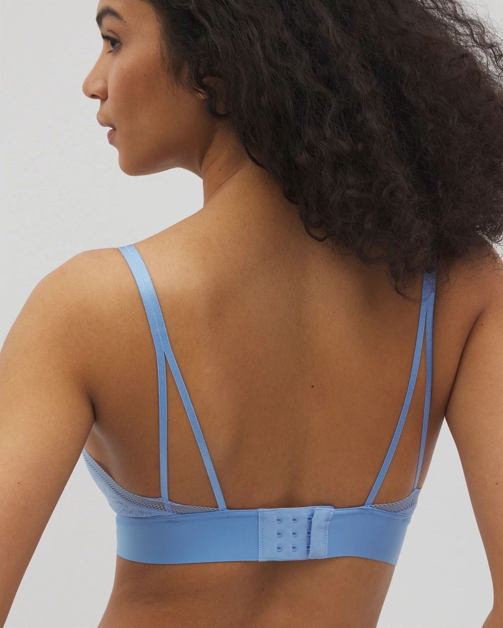 Triangle Bralette with Lace