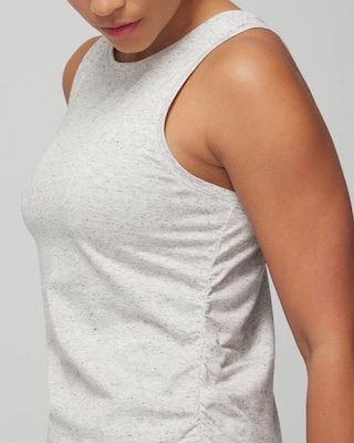 Shirred Side Pajama Tank click to view larger image.