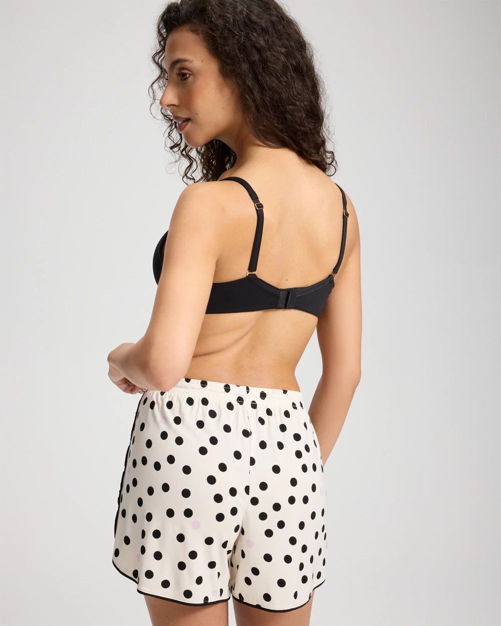 Cool Nights Printed Pajama Shorts