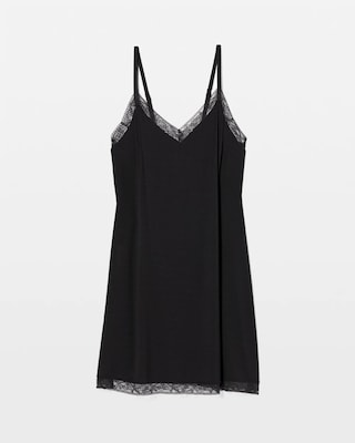 Lace Trim Chemise click to view larger image.