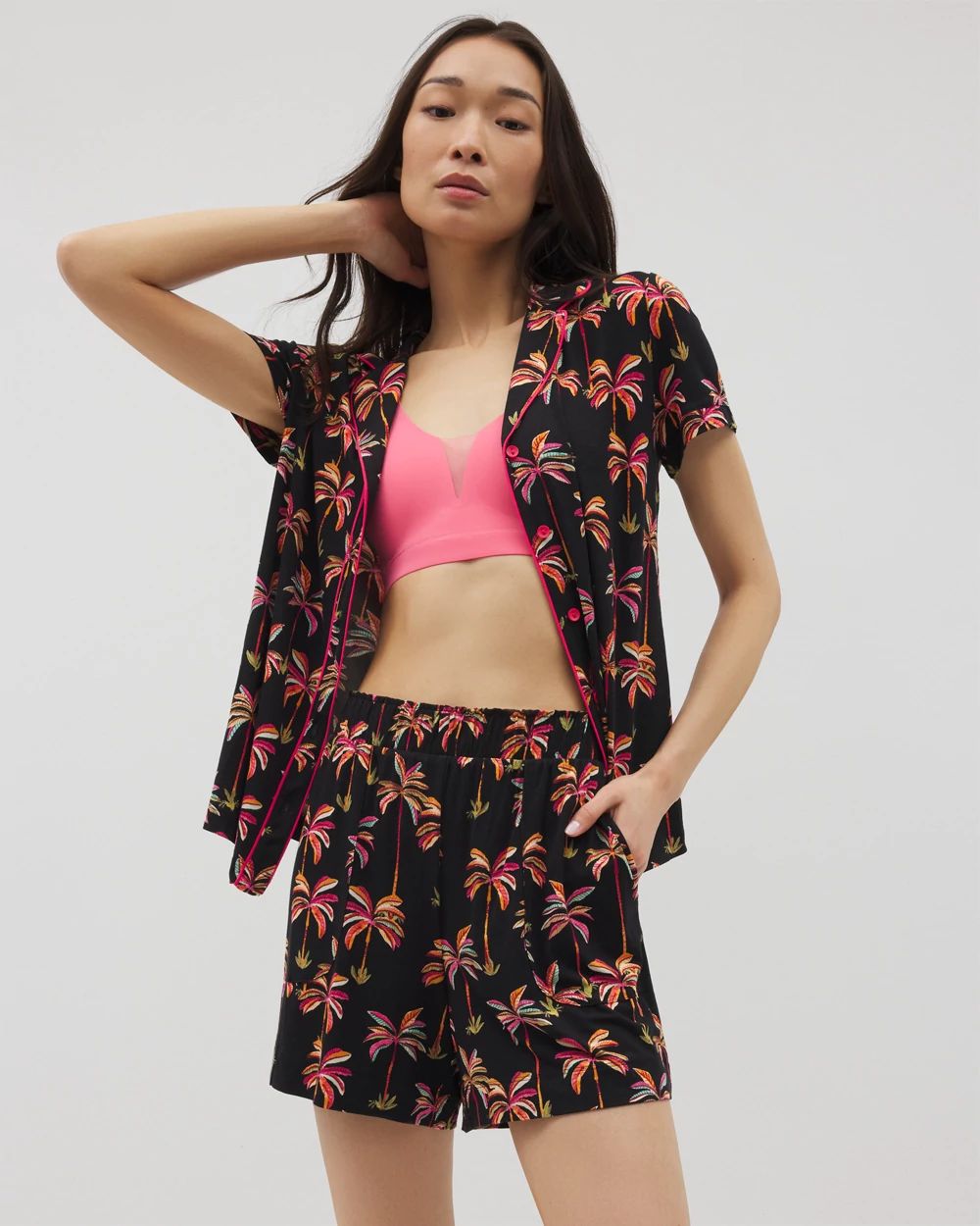 Cool Nights Long Pajama Shorts
