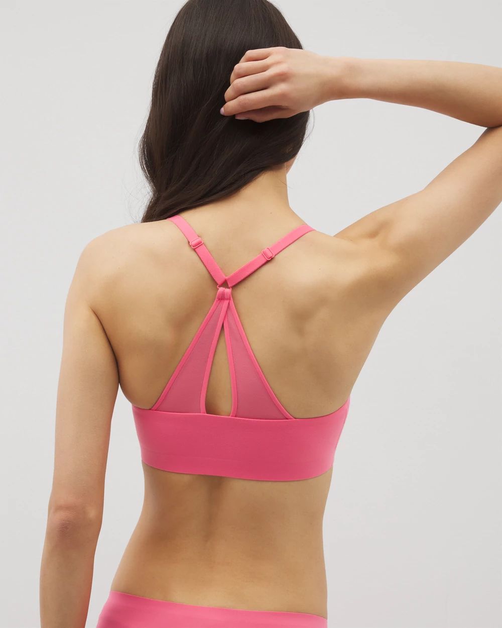 Enbliss Racerback Mesh Bralette