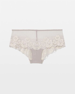 Romantic Lace Hipster Panty click to view larger image.